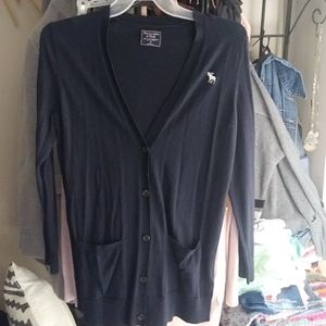 Abercrombie boyfriend cardigan